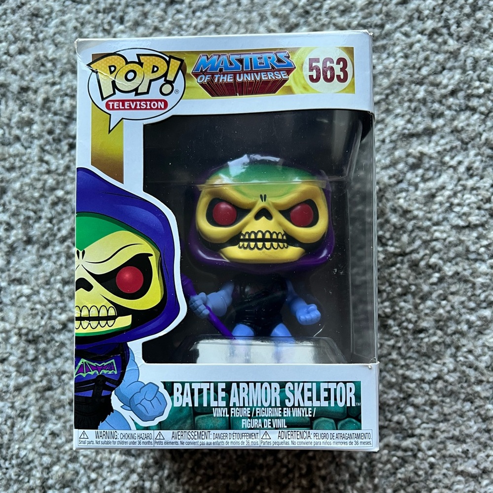 Funko Pop! Vinyl: Masters of the Universe - Skeletor (w/ Battle Armor) #563